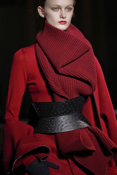 Черный пояс-корсет от Haider Ackermann